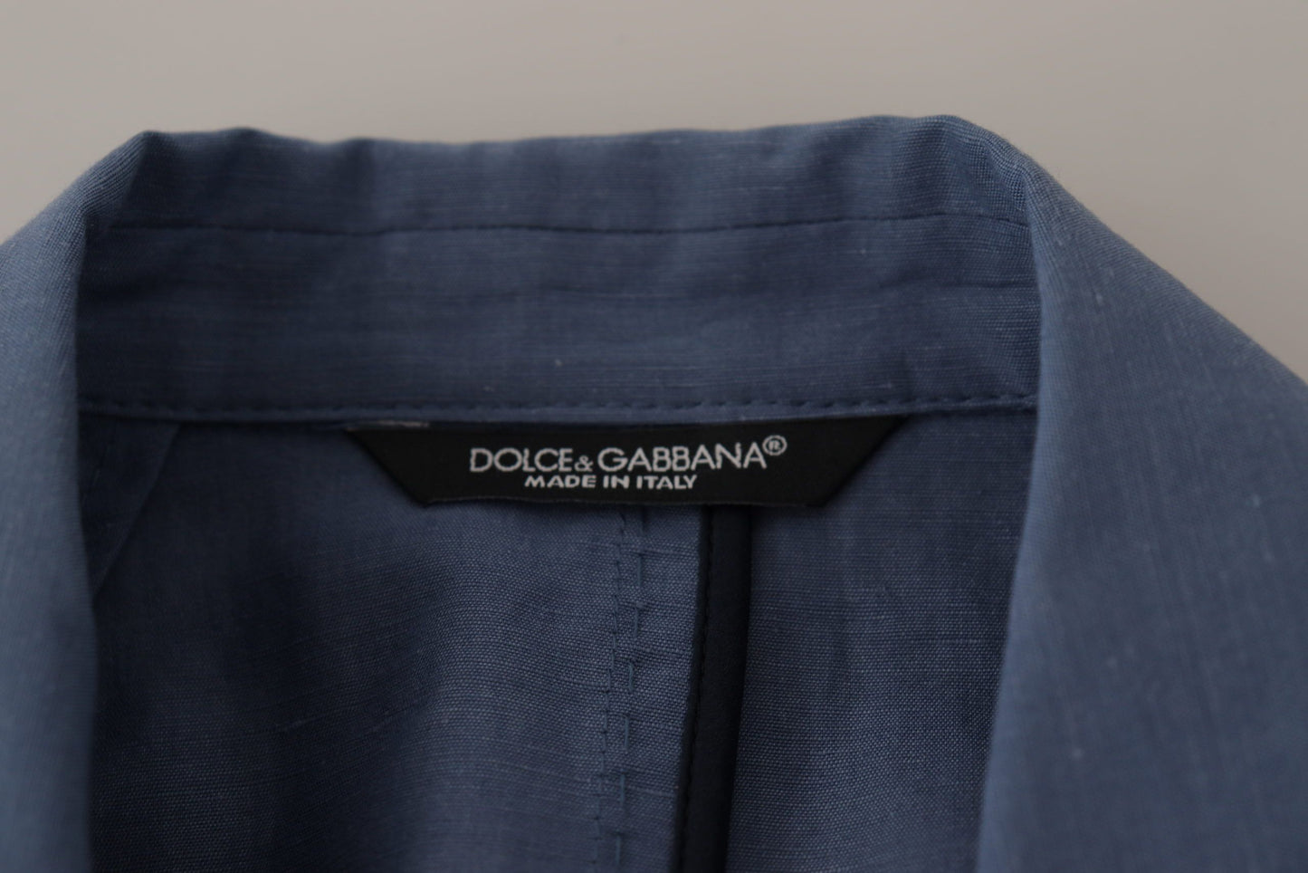 Елегантний однобортний лляний жакет Dolce &amp; Gabbana