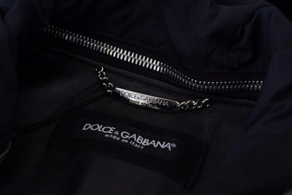 Елегантний чорний бомбер Dolce &amp; Gabbana