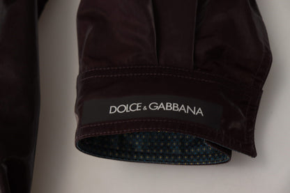 Елегантний жакет із бордоським коміром Dolce &amp; Gabbana
