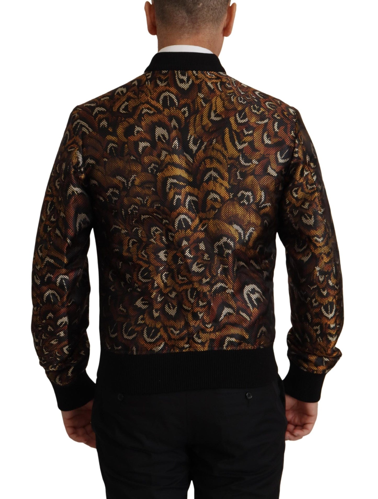 Елегантний коричневий блузон Dolce &amp; Gabbana