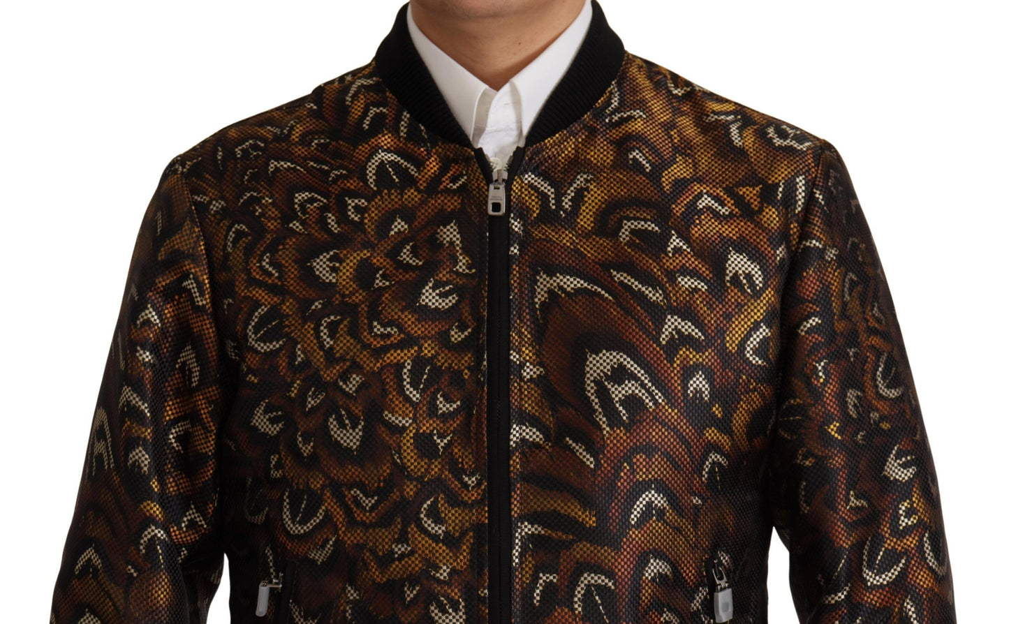 Елегантний коричневий блузон Dolce &amp; Gabbana