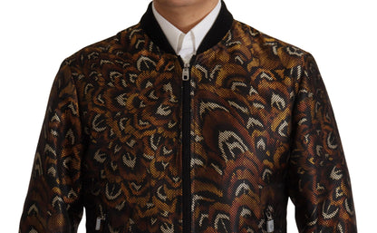 Елегантний коричневий блузон Dolce &amp; Gabbana