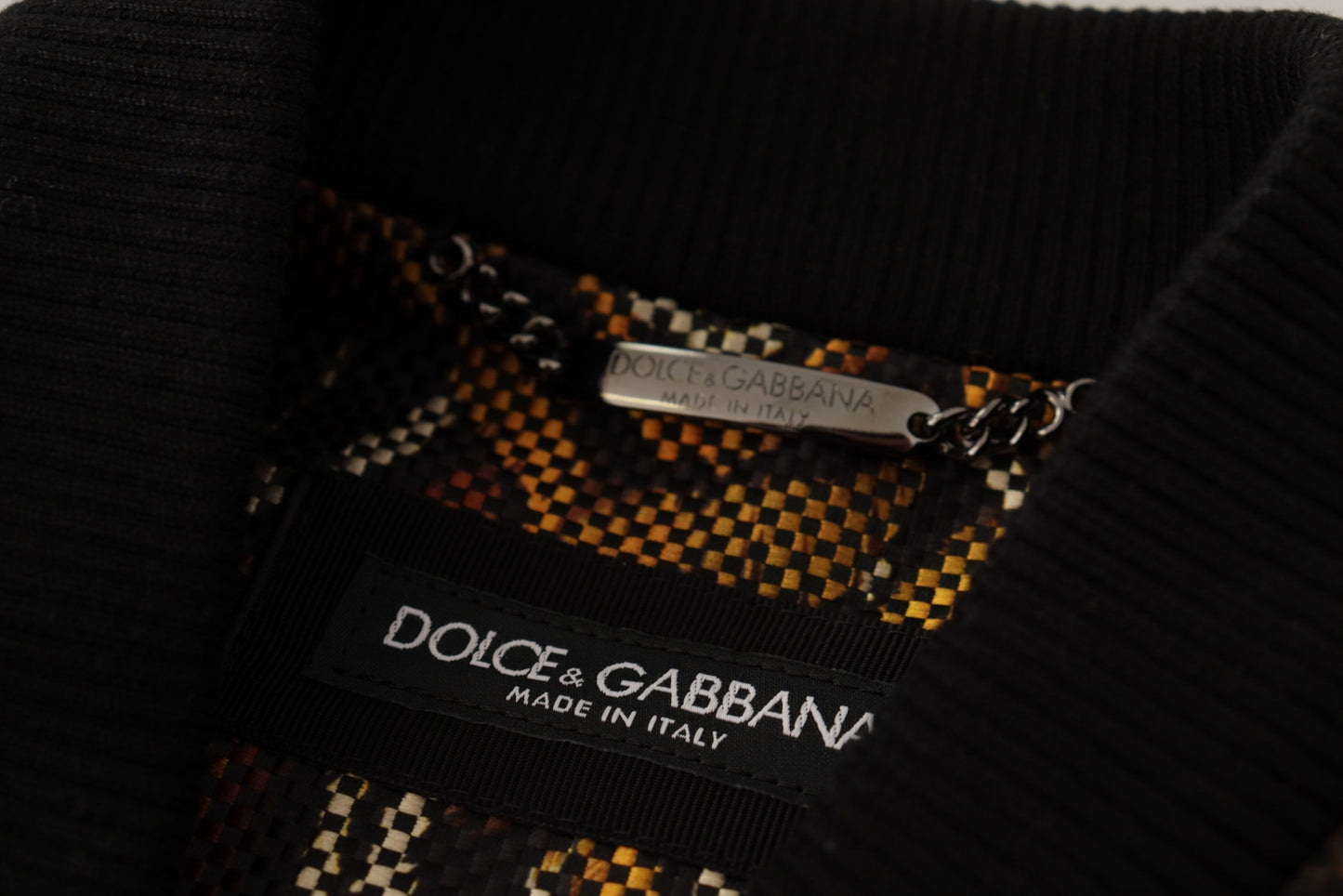 Елегантний коричневий блузон Dolce &amp; Gabbana