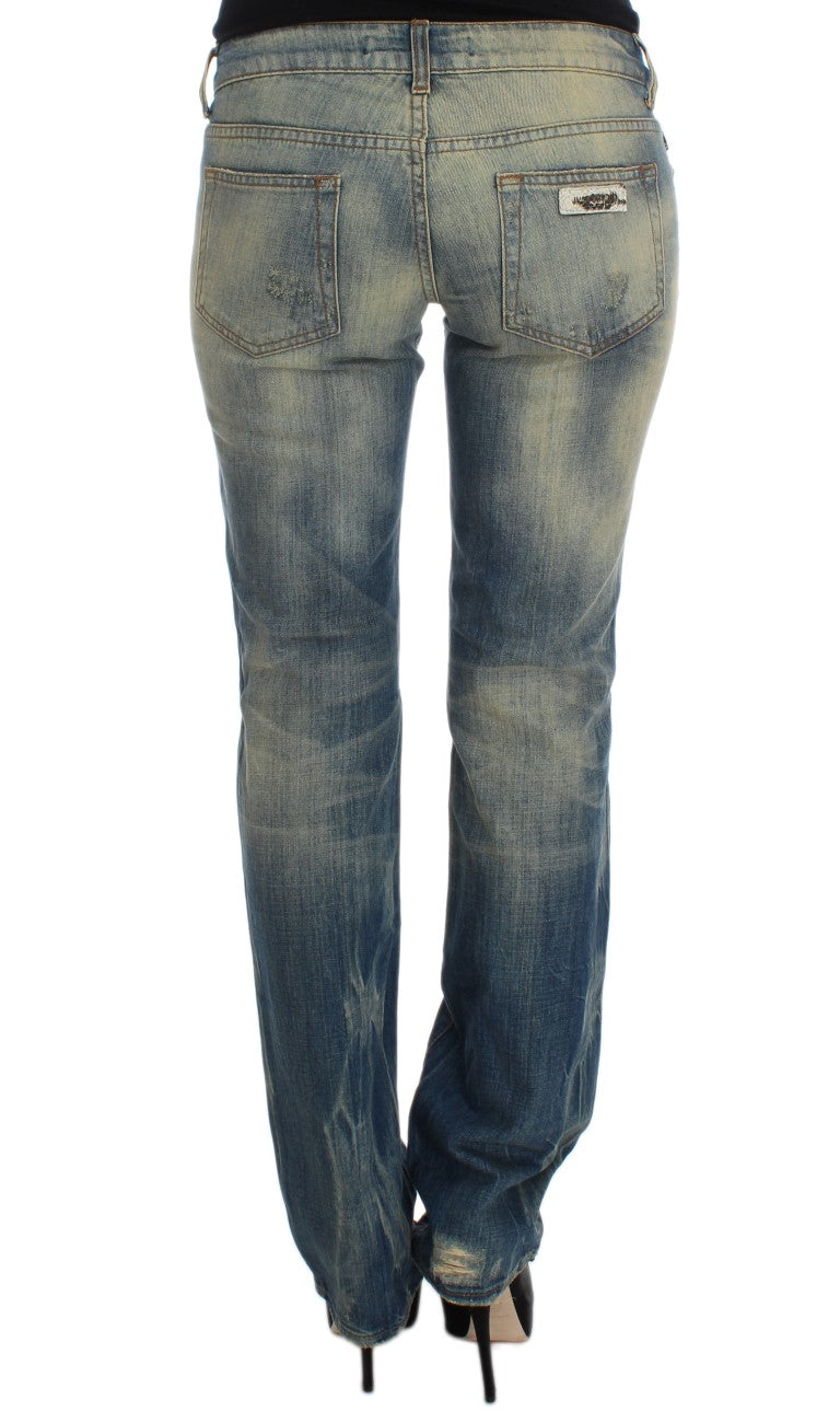 Сині джинси Cavalli Elegant Slim Bootcut