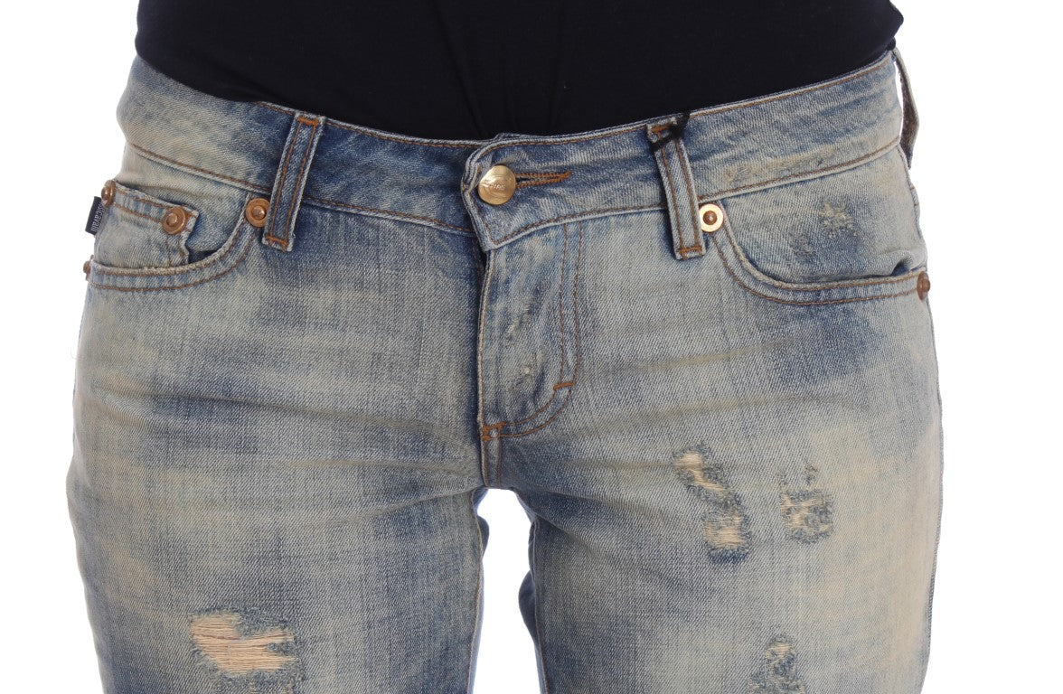 Сині джинси Cavalli Elegant Slim Bootcut