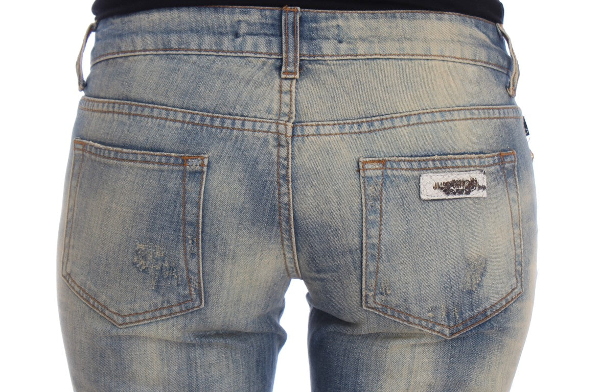 Сині джинси Cavalli Elegant Slim Bootcut