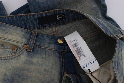 Сині джинси Cavalli Elegant Slim Bootcut