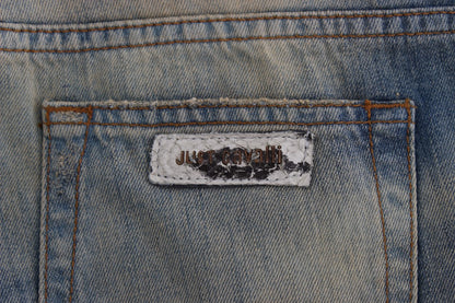 Сині джинси Cavalli Elegant Slim Bootcut