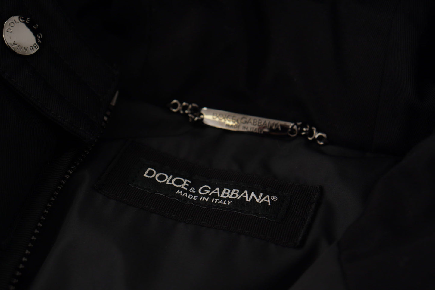 Елегантна зимова куртка-парка з капюшоном Dolce &amp; Gabbana