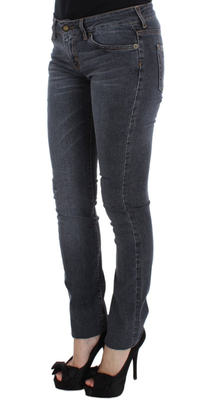 Джинси Cavalli Slim Fit Green Diamond Blue Wash
