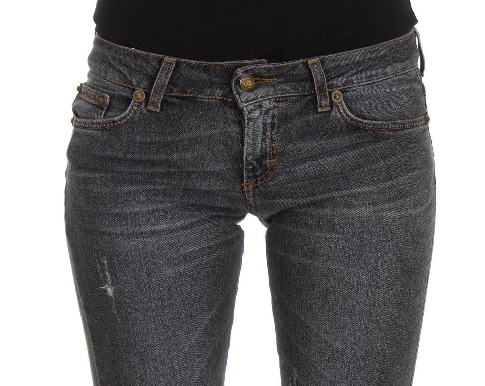 Джинси Cavalli Slim Fit Green Diamond Blue Wash