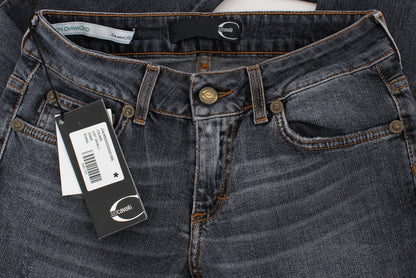 Джинси Cavalli Slim Fit Green Diamond Blue Wash