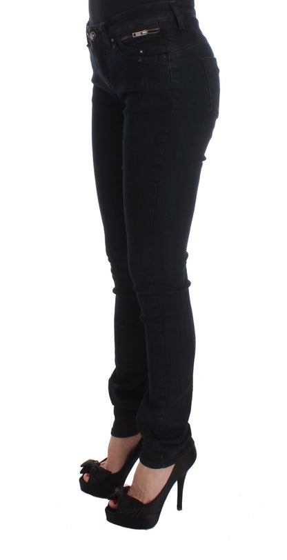 Класичні чорні класичні джинси Slim Fit у стилі National