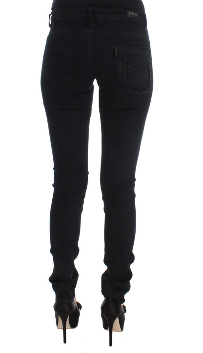 Класичні чорні класичні джинси Slim Fit у стилі National