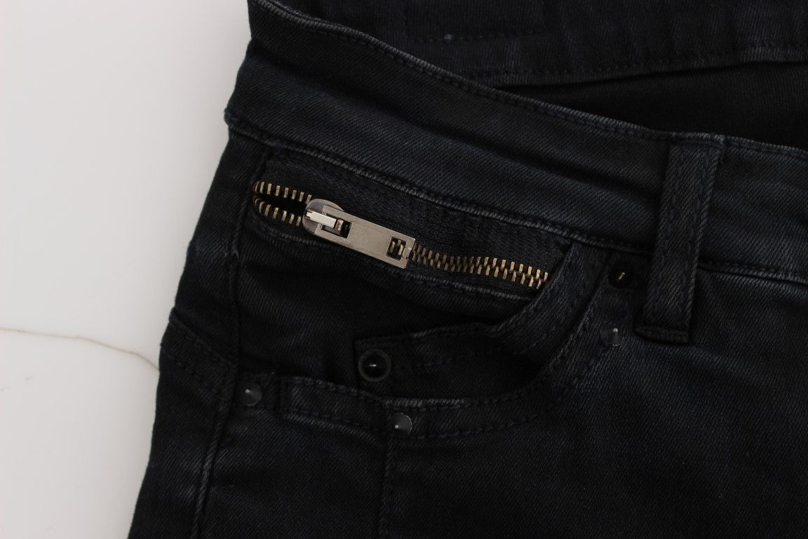 Класичні чорні класичні джинси Slim Fit у стилі National