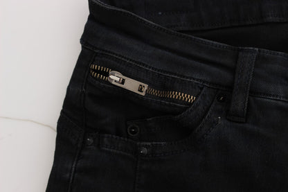 Класичні чорні класичні джинси Slim Fit у стилі National