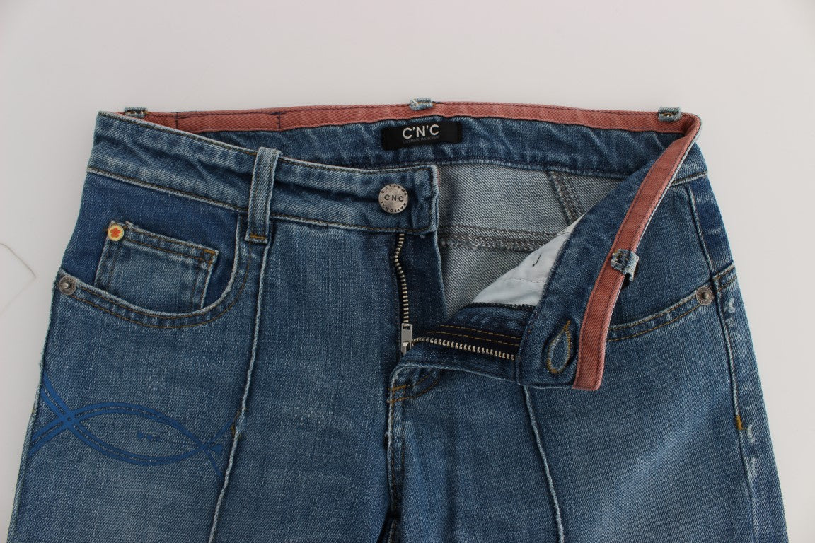 Костюм National Chic Slim Fit Blue Jeans для сучасної жінки