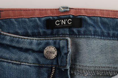 Костюм National Chic Slim Fit Blue Jeans для сучасної жінки