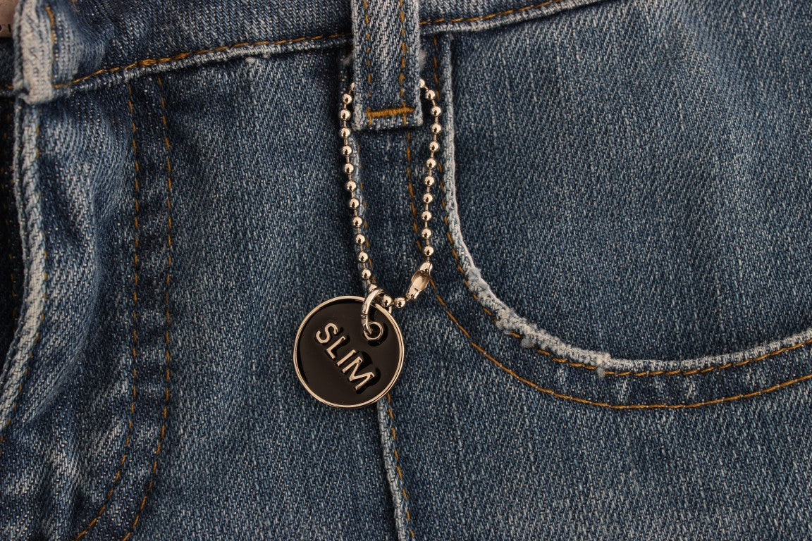 Костюм National Chic Slim Fit Blue Jeans для сучасної жінки