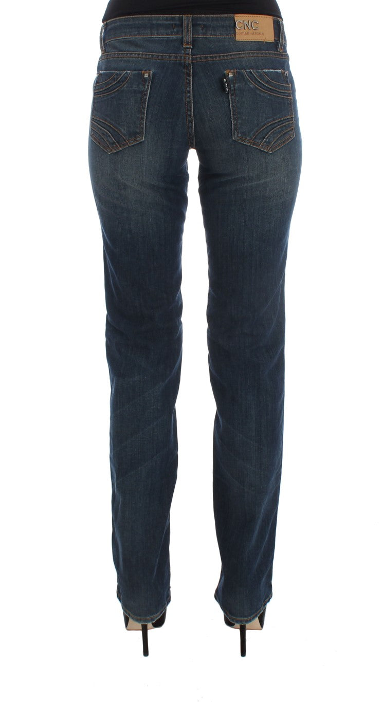 Дизайнерські джинси Costume National Chic Blue Regular Fit