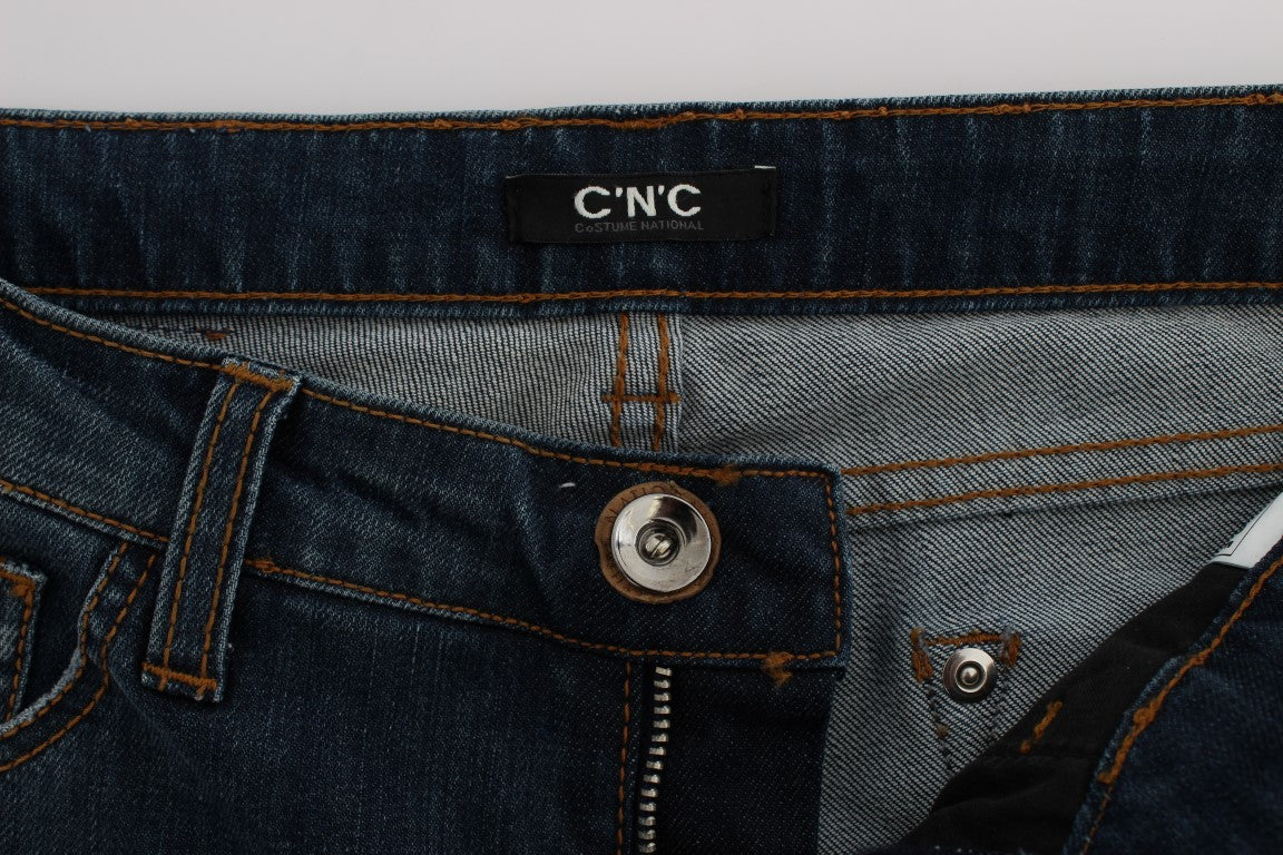 Дизайнерські джинси Costume National Chic Blue Regular Fit