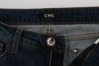 Дизайнерські джинси Costume National Chic Blue Regular Fit