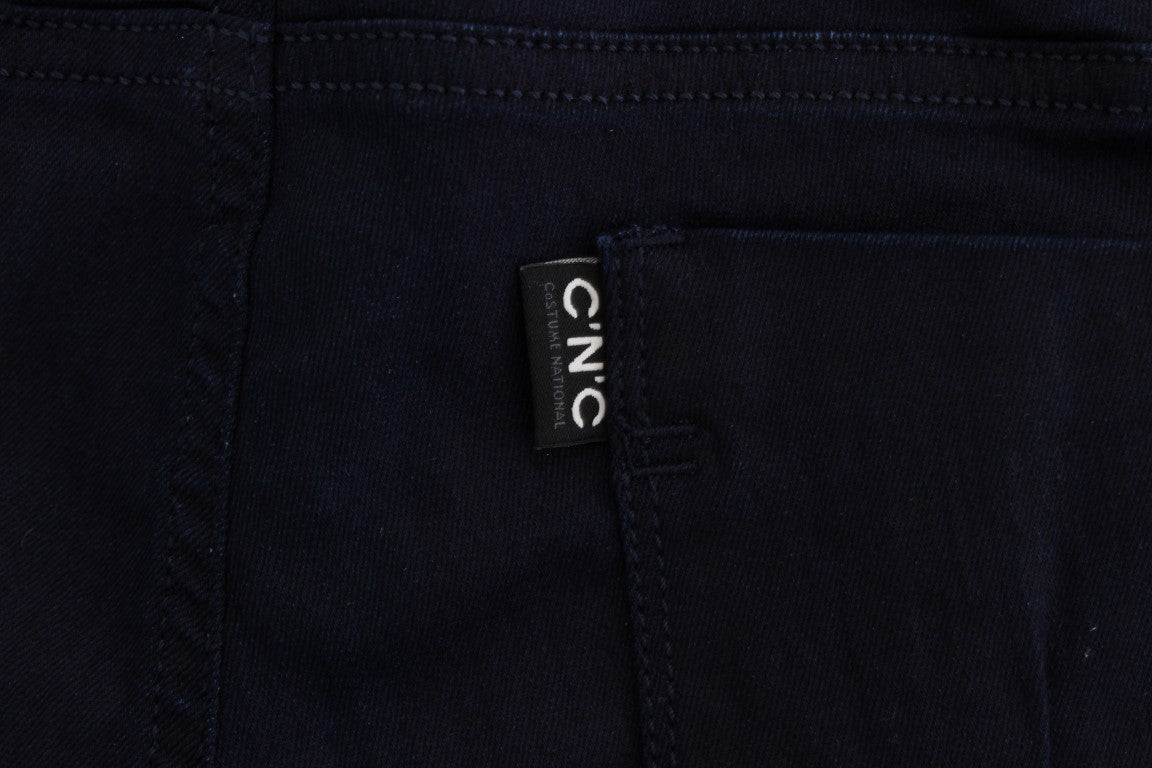 Костюм National Chic Slim Fit Designer Denim Delight
