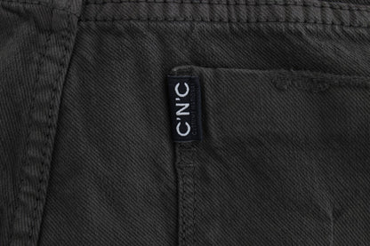 Костюм National Chic Slim Fit Зелені бавовняні джинси