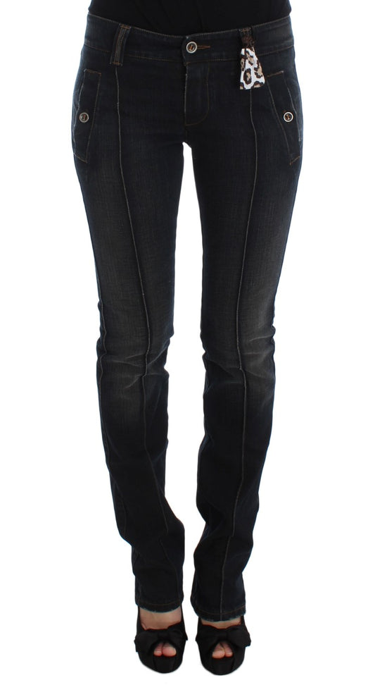 Італійські бавовняні джинси Ermanno Scervino Chic Slim Fit