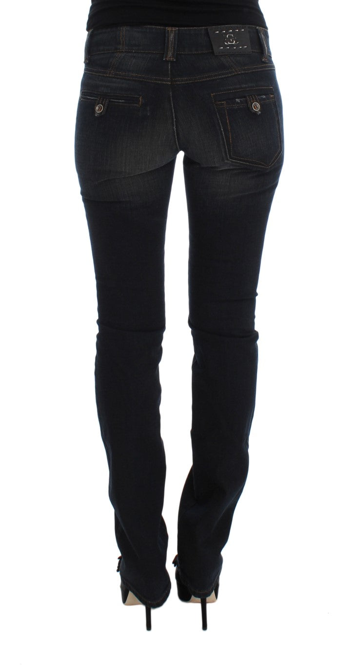 Італійські бавовняні джинси Ermanno Scervino Chic Slim Fit