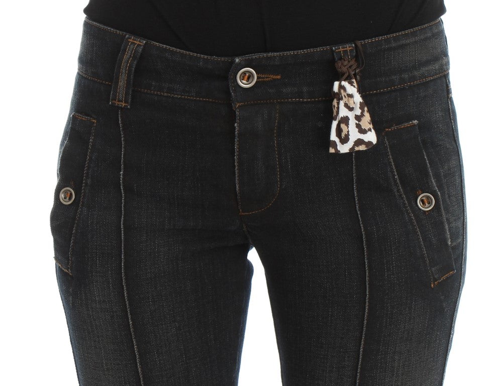 Італійські бавовняні джинси Ermanno Scervino Chic Slim Fit