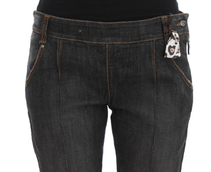 Ermanno Scervino Chic Slim Fit Grey Wash Jeans