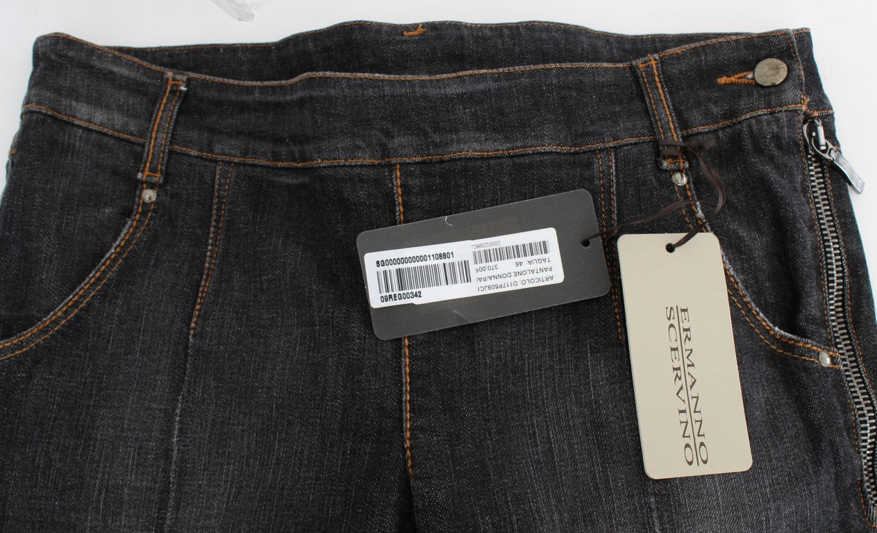 Ermanno Scervino Chic Slim Fit Grey Wash Jeans
