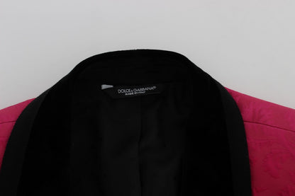 Однобортний блейзер Dolce &amp; Gabbana із квітковою парчою