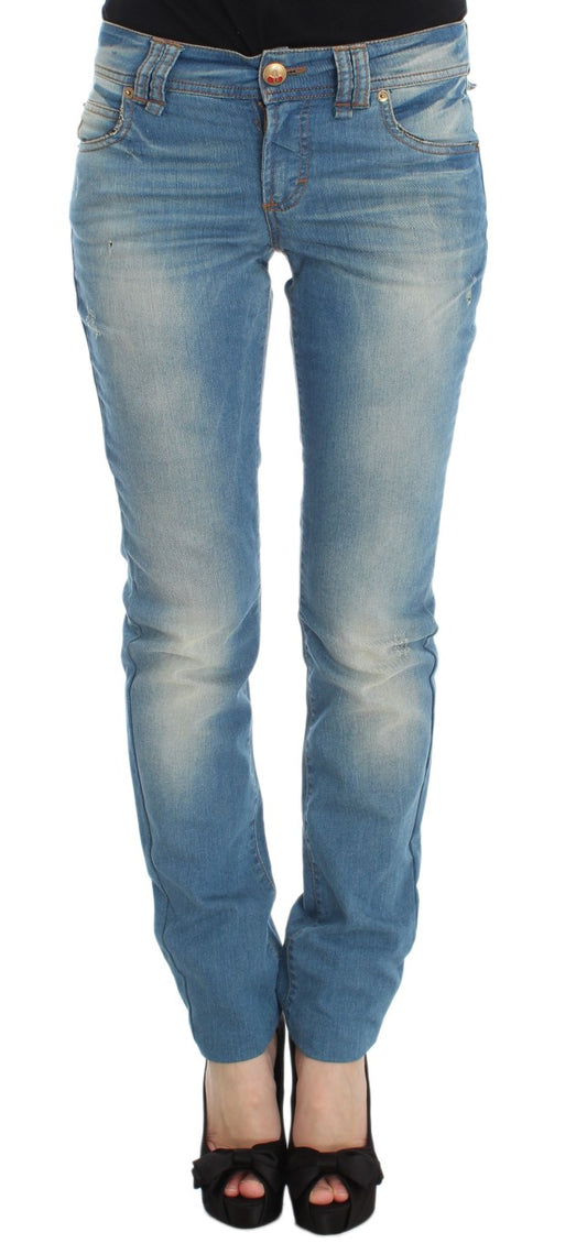 Дизайнерські джинси John Galliano Sleek Blue Slim Fit