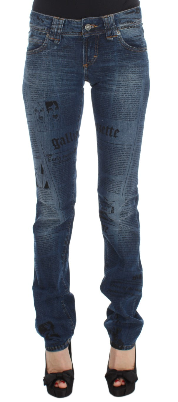 Джинси John Galliano Elegant Slim Bootcut Denim