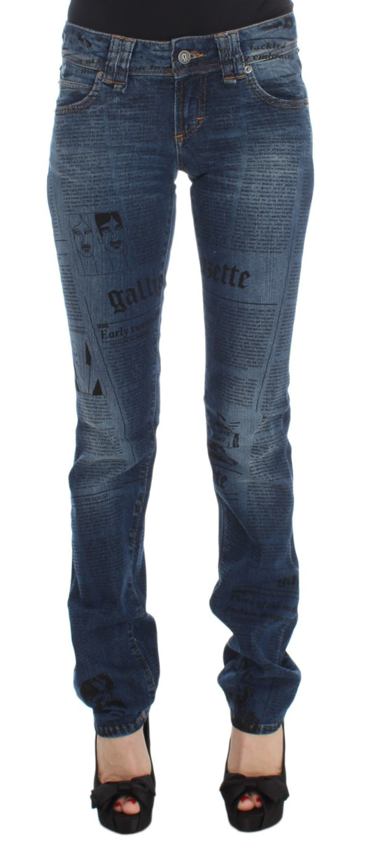 Джинси John Galliano Elegant Slim Bootcut Denim