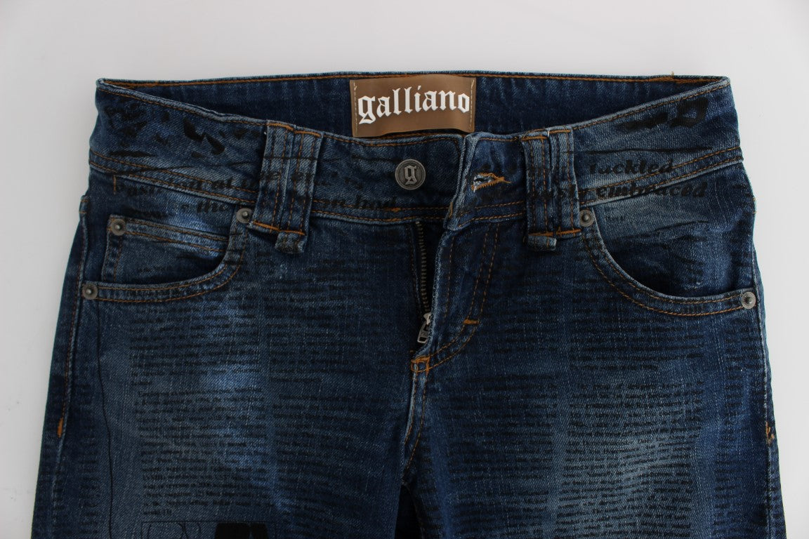 Джинси John Galliano Elegant Slim Bootcut Denim