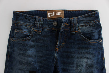 Джинси John Galliano Elegant Slim Bootcut Denim