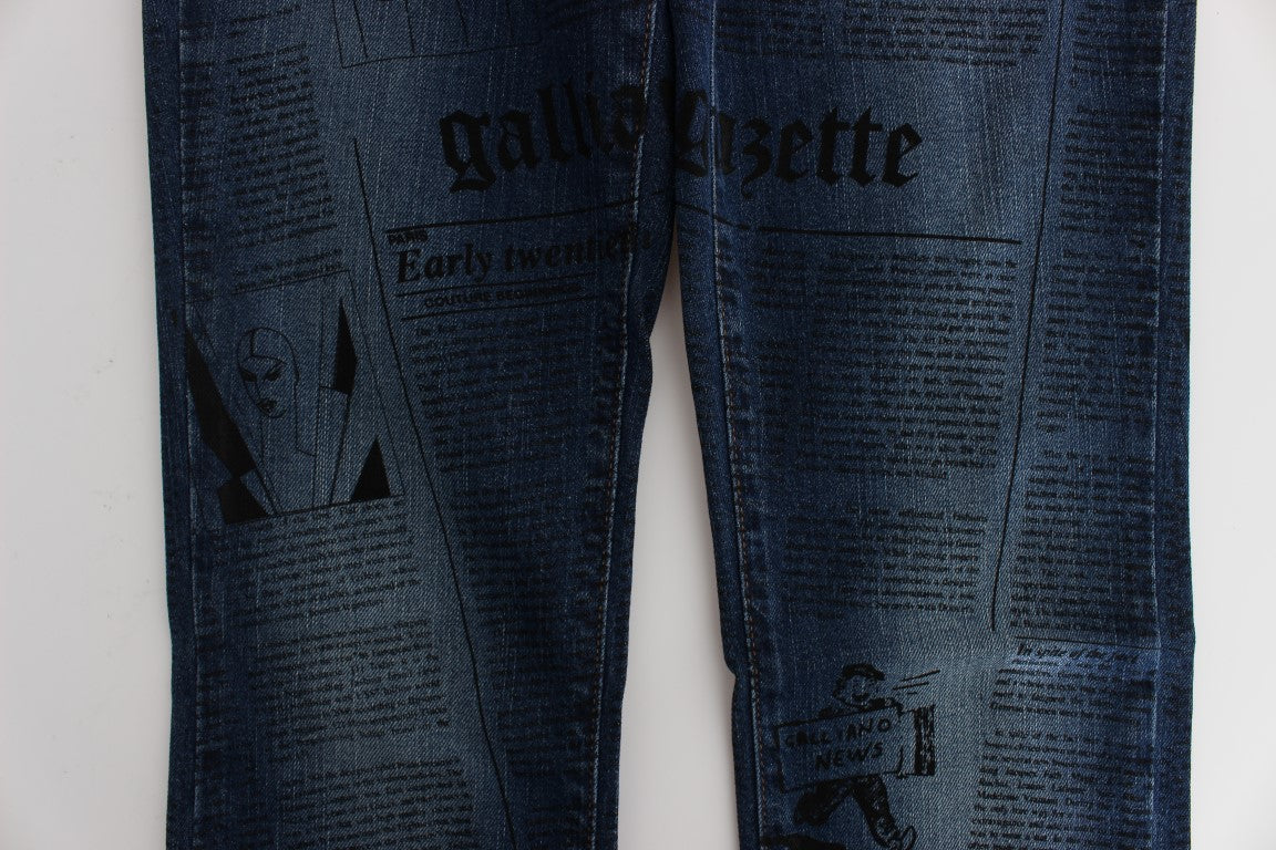 Джинси John Galliano Elegant Slim Bootcut Denim