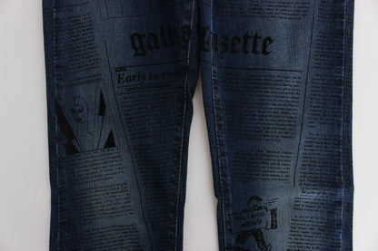 Джинси John Galliano Elegant Slim Bootcut Denim