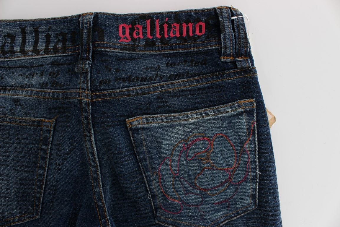 Джинси John Galliano Elegant Slim Bootcut Denim