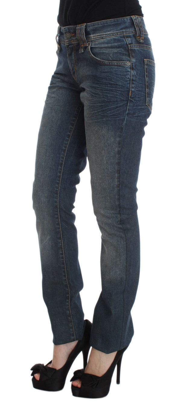 Сині джинси John Galliano Chic Slim Fit