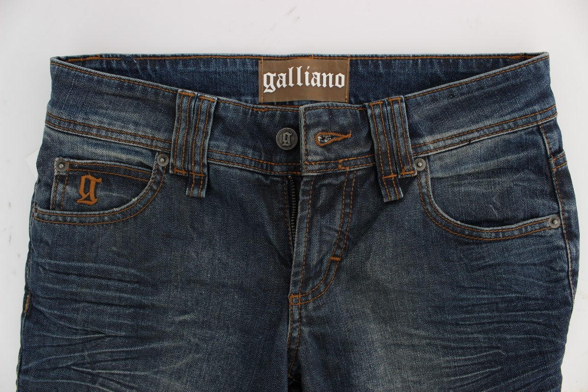 Сині джинси John Galliano Chic Slim Fit