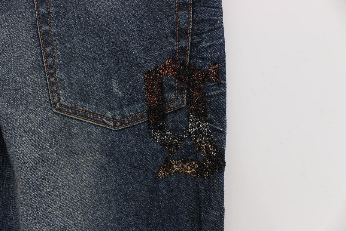 Сині джинси John Galliano Chic Slim Fit