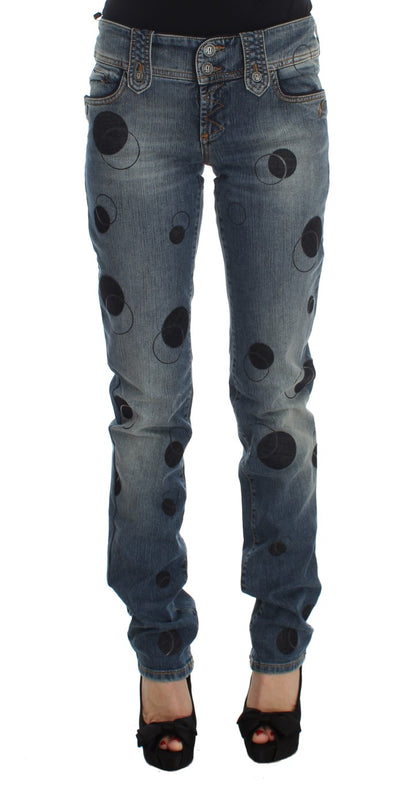 Джинси John Galliano Chic Slim Fit синього кольору