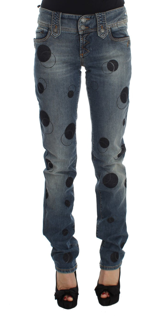 Джинси John Galliano Chic Slim Fit синього кольору
