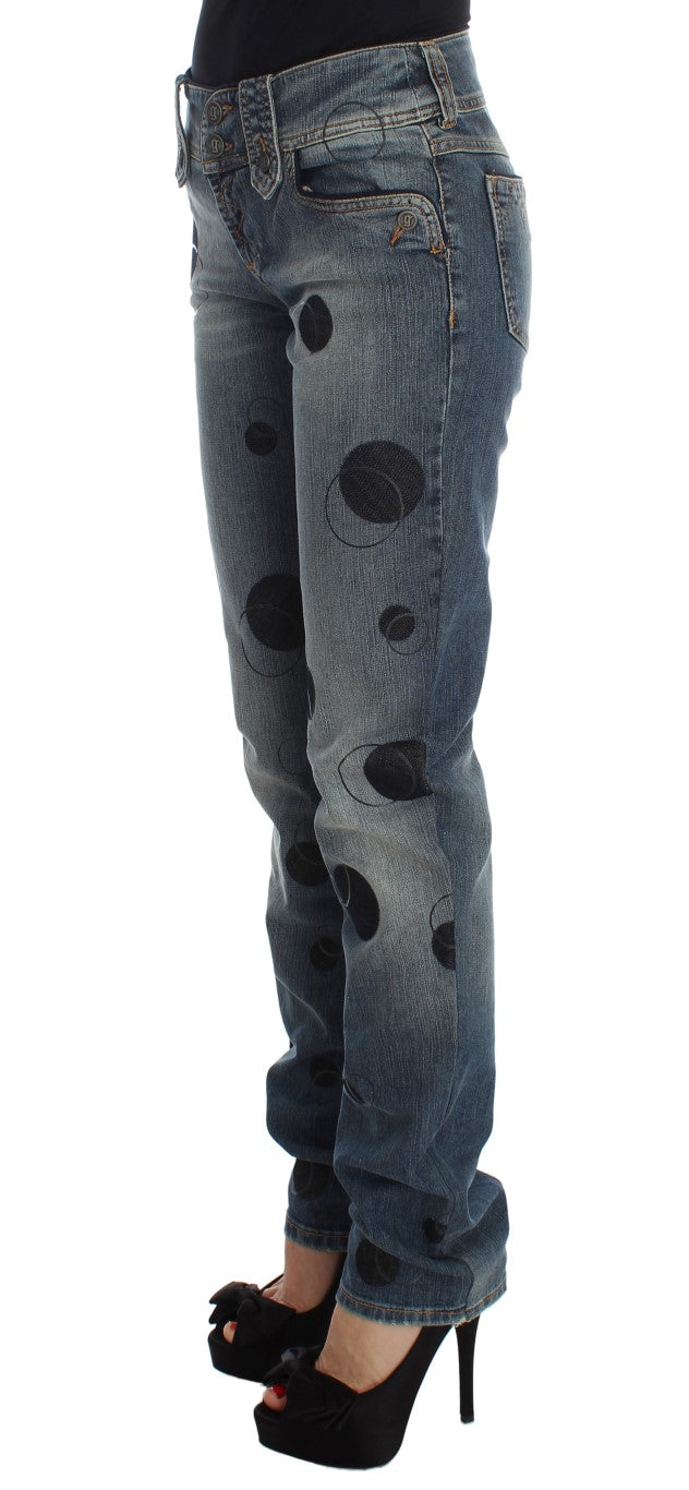 Джинси John Galliano Chic Slim Fit синього кольору