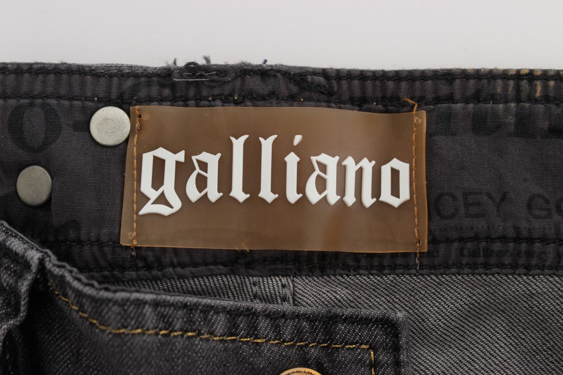 Елегантні тонкі сірі джинси John Galliano