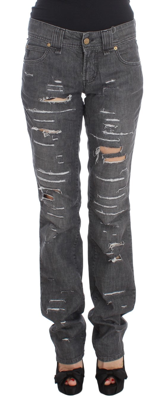 Джинси прямого крою John Galliano Chic Grey Wash